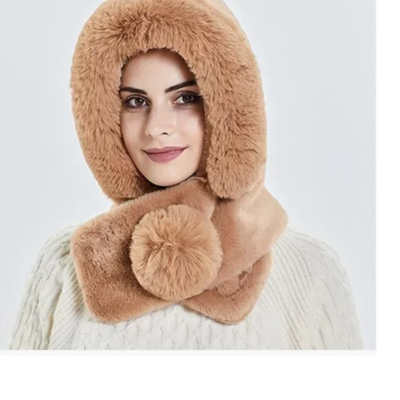 Slouchy Fleece Beanie Winter Hat - Picture 3 of 6